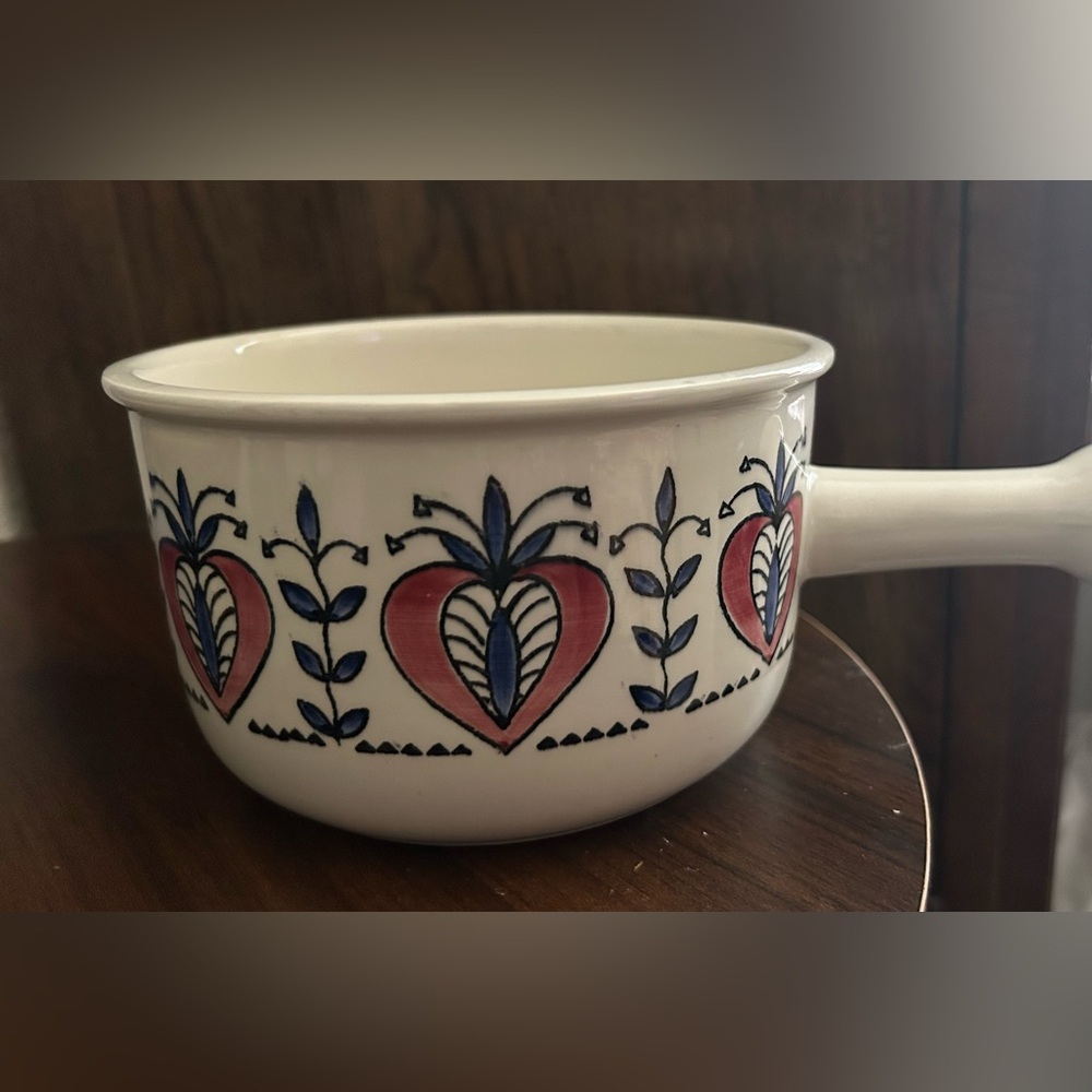 Vintage Gustavsberg Allmoge Ceramic Bowl/casserole dish!